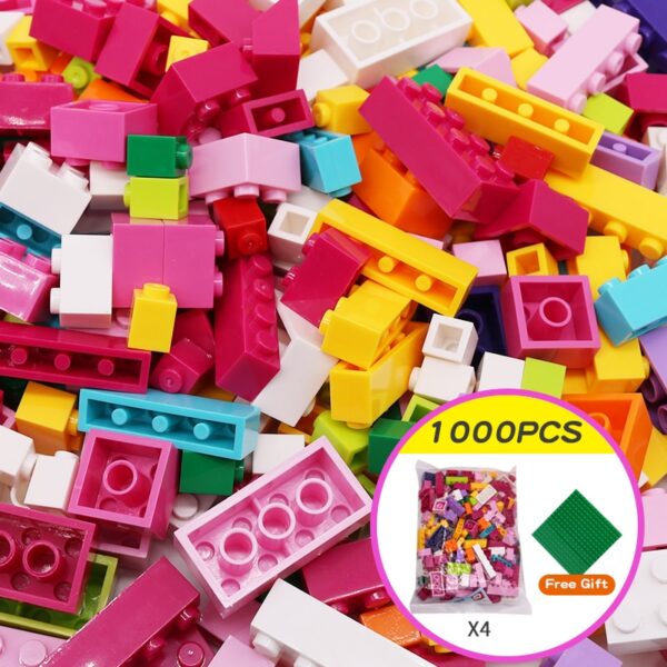 1000 Pieces DIY Creative Building Blocks Bulk Sets - Image 6