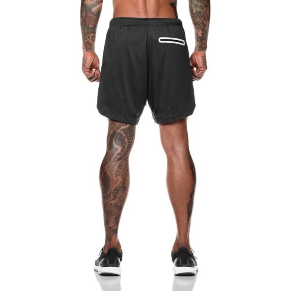 2022 Sport Shorts Men Sportswear Double-deck Running Shorts - Image 6