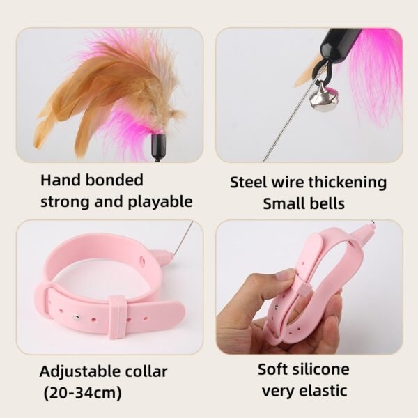 Interactive Cat Toys Funny Feather - Image 3