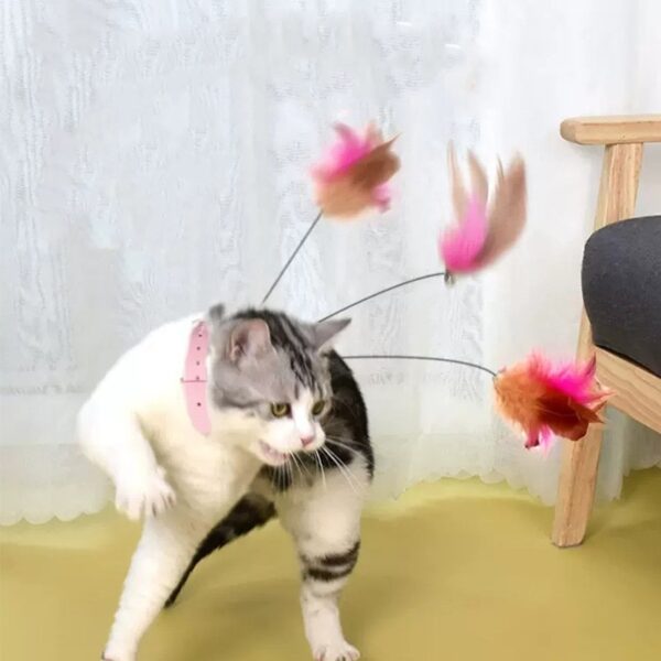Interactive Cat Toys Funny Feather