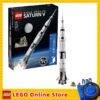 LEGO-Ideas-NASA-Apollo-Saturn-V-92176-Outer-Space-Model-Rocket-for-Kids-and-Adults-Science