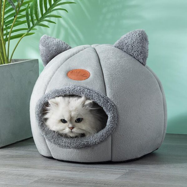 New Deep Sleep Comfort In Winter Cat Bed - Image 5