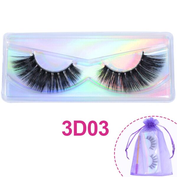 Wholesale 3D Mink Lashes Natural - Image 3